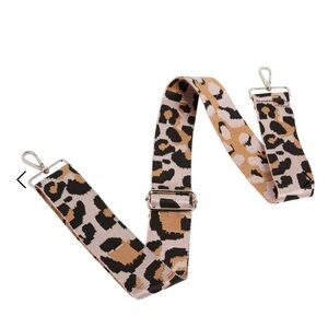 Leopard Bag Strap - Light Leopard